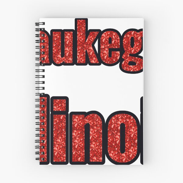 Item preview, Waukegan Illinois City Name With Red Rhinestone designed and sold by TheIconSmith.