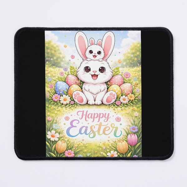 Item preview, Two bunnies for a happy Easter designed and sold by NubesDesignCH.