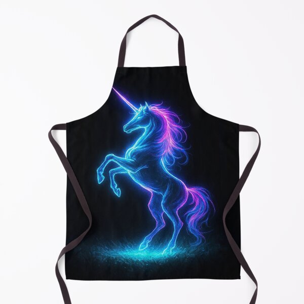 Item preview, Neon Unicorn Fantasy Glow Art designed and sold by myforestfog.