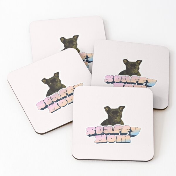 Item preview, Staffy Mom T-shirt designed and sold by MuseAndMind.