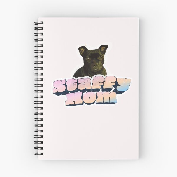Item preview, Staffy Mom T-shirt designed and sold by MuseAndMind.