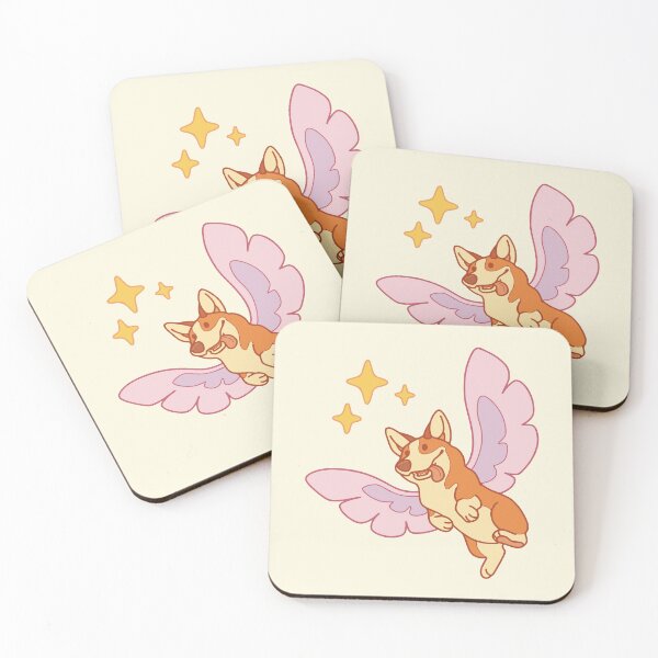 Item preview, Winged corgi designed and sold by Erika Vaigel Creations.