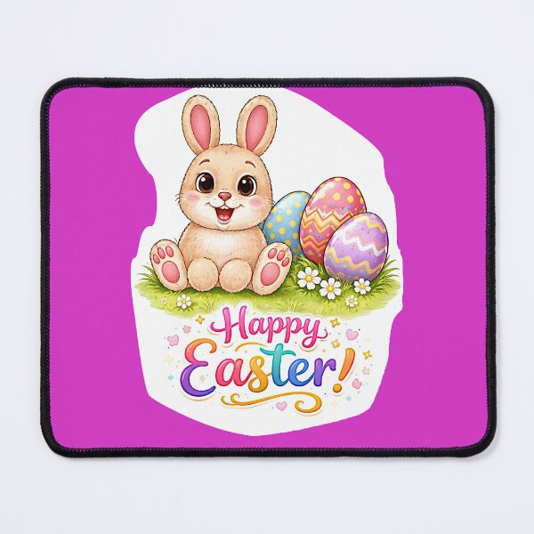 Item preview, Eggs and a Bunny for a Happy Easter designed and sold by NubesDesignCH.