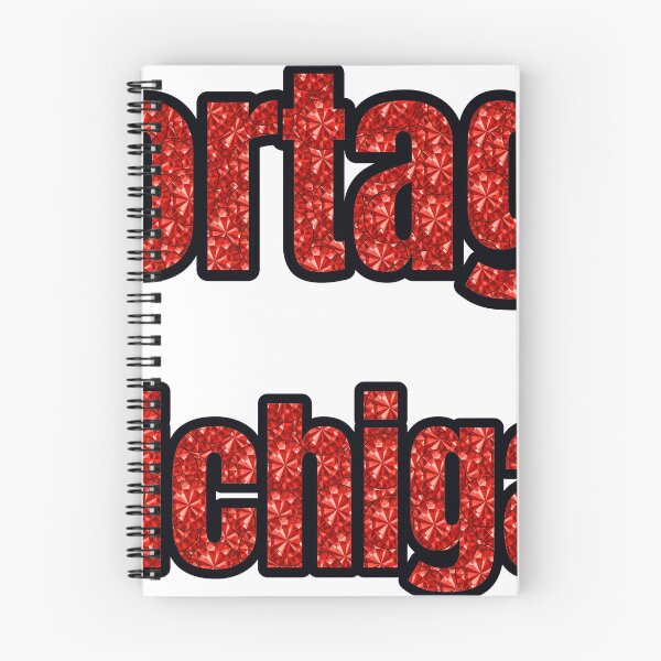 Item preview, Portage Michigan City Name With Red Rhinestone designed and sold by TheIconSmith.
