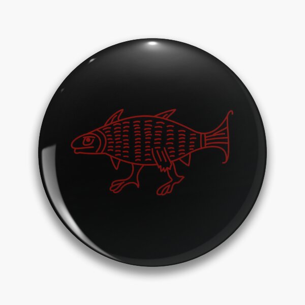 Item preview, Bizarre Medieval Marginalia Fish Creature designed and sold by bsoguvemm41.