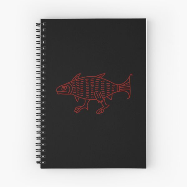 Item preview, Bizarre Medieval Marginalia Fish Creature designed and sold by bsoguvemm41.