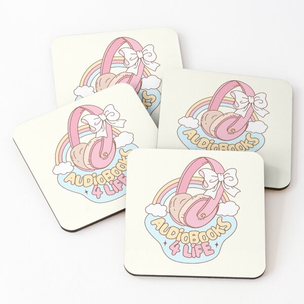 Item preview, Audiobooks Are Life Cozy Aesthetic Design designed and sold by bornthemelody.