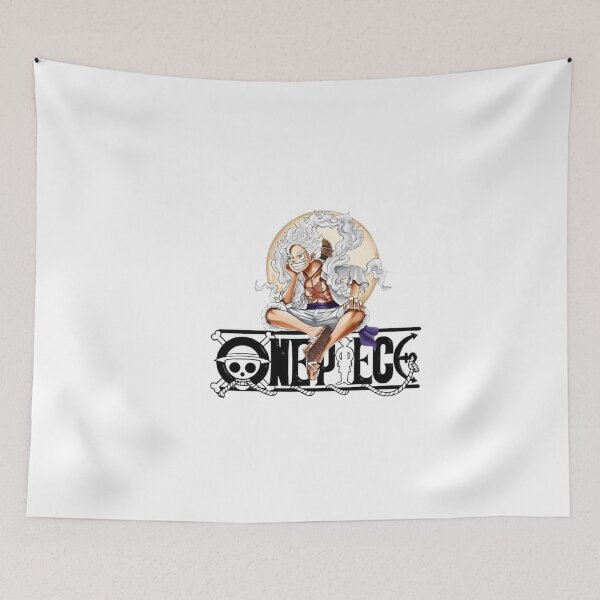 Item preview, Luffy Sitting on One Piece Logo designed and sold by Snowdog-Art.