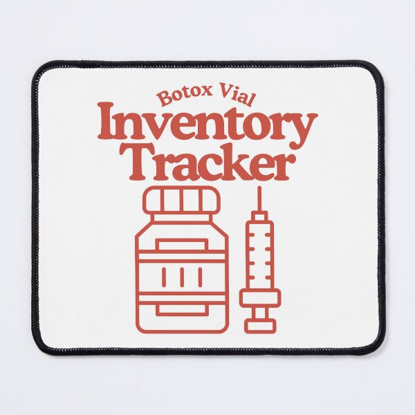 Item preview, Botox vial inventory tracker designed and sold by Peerless-Prime.
