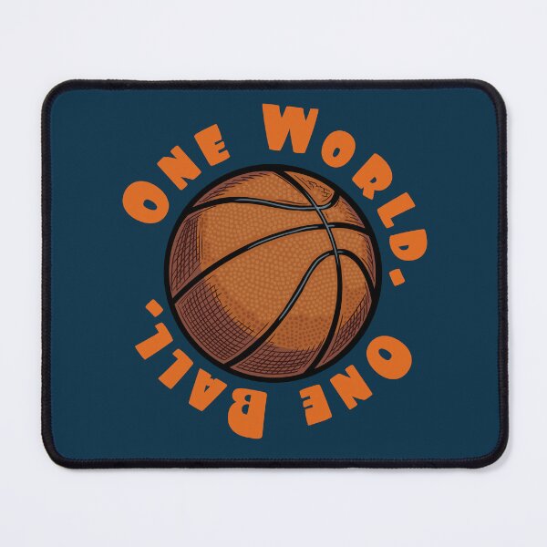 Item preview, One World. One Ball. Basketball Edition designed and sold by CARPIO Creations.