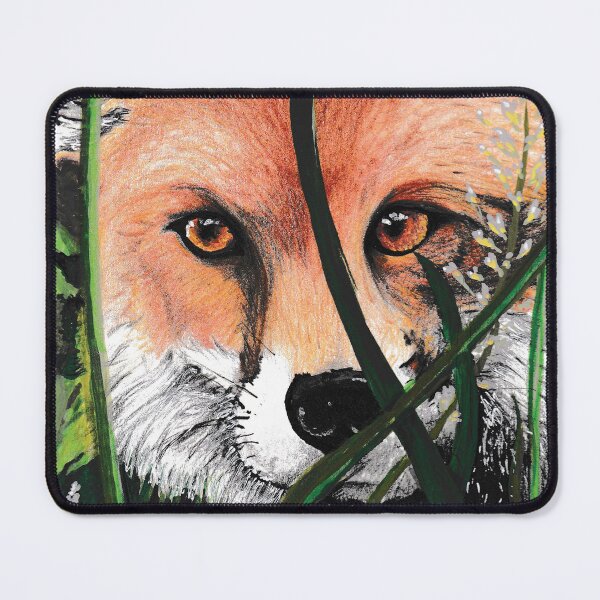 Item preview, hidden fox in the summer grass designed and sold by madlittlepixie.