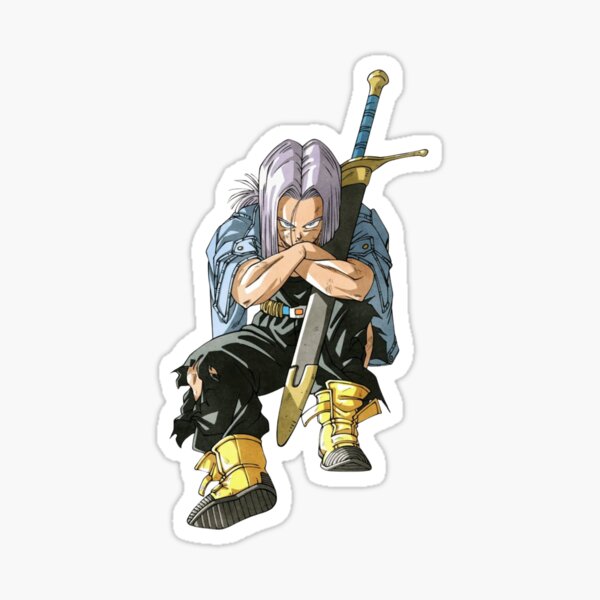 Future Trunks Sword Warrior Sticker