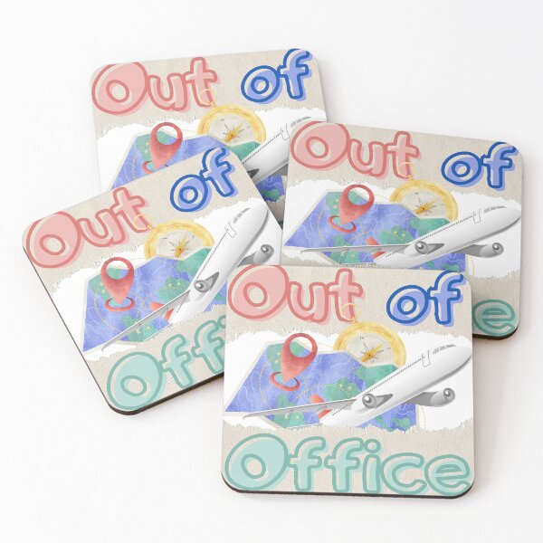 Item preview, Out of Office Vacation Art designed and sold by Logic to Canvas.