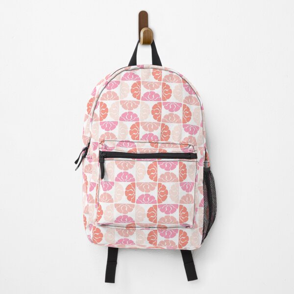 Item preview, Mid Century Modern Retro Botanical Abstract Pink Pattern designed and sold by Clara Fruggeri.