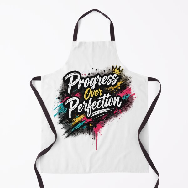 Item preview, Progress Over Perfection Motivational Streetwear Design designed and sold by DAXIFY.
