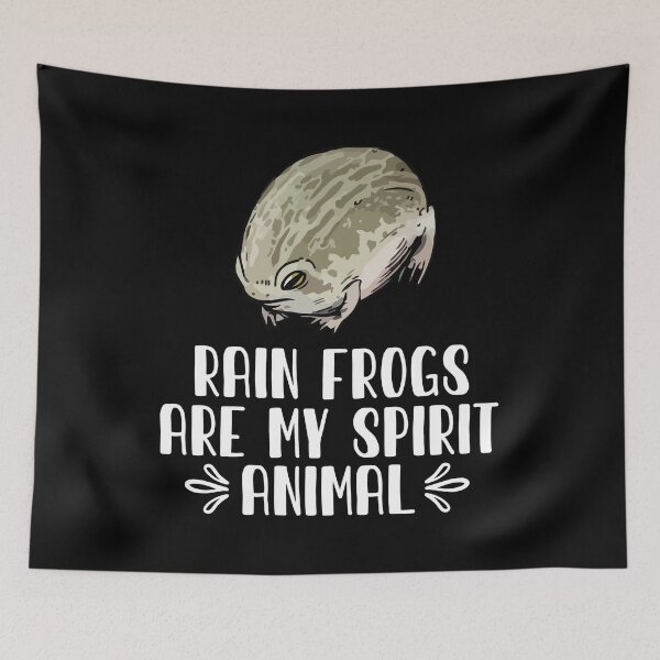 Item preview, Rain Frogs Are My Spirit Animal designed and sold by GabbyKash.