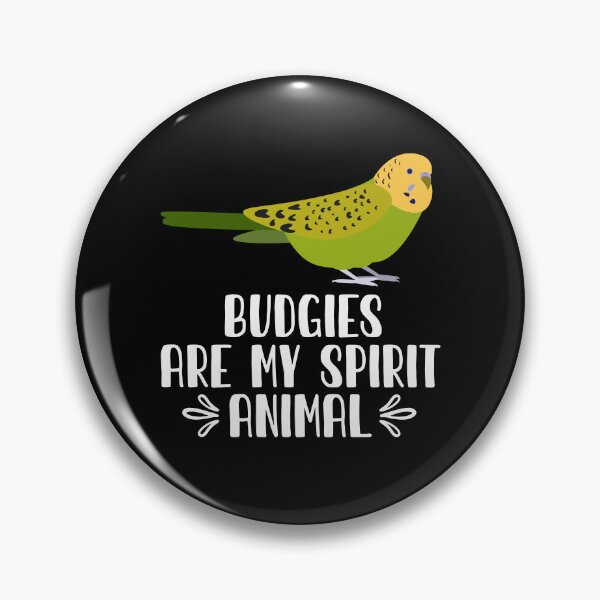 Item preview, Budgies Are My Spirit Animal designed and sold by GabbyKash.