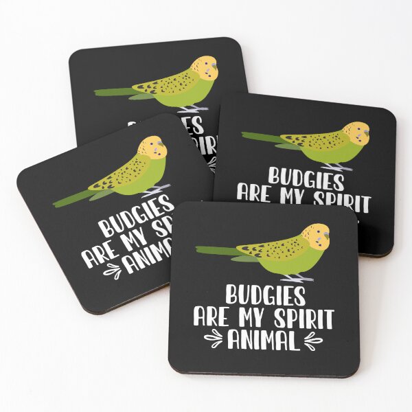 Item preview, Budgies Are My Spirit Animal designed and sold by GabbyKash.