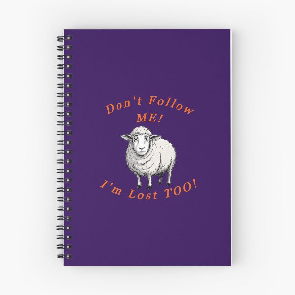 Item preview, Don't Follow ME Sheeple designed and sold by AlienAlmanac.