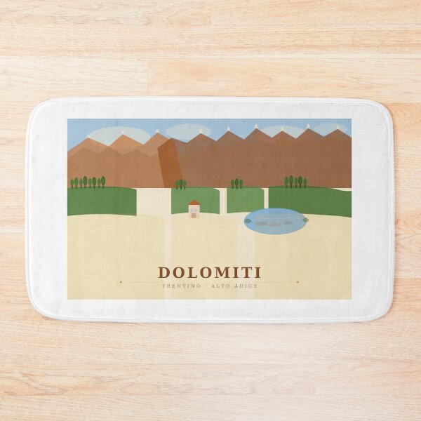 Item preview, Dolomites Italy Mountain Lake Art Print designed and sold by CINCINNA.