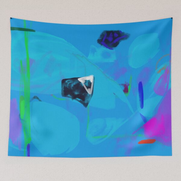 Item preview, Aquatic Reverie  Blue Serenade designed and sold by masabo.