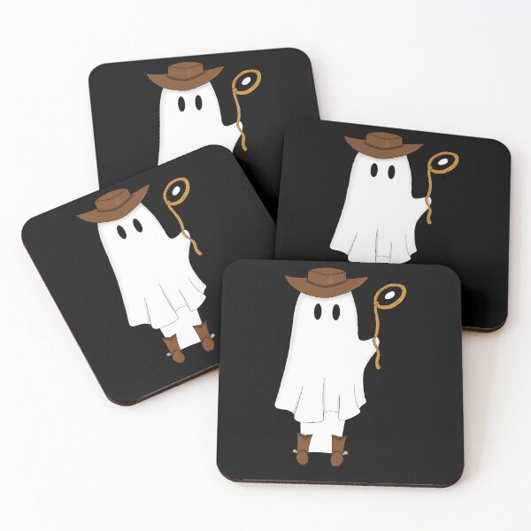 Item preview, Spooky Cute Cowboy Ghost Western Art designed and sold by bsoguvemm41.