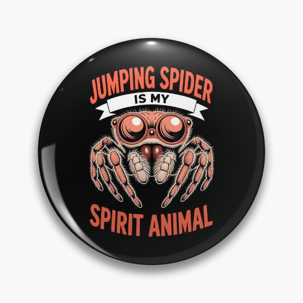 Item preview, Jumping Spider Is My Spirit Animal Cute Spider Lover Funny Arachnid designed and sold by phoebelevine.