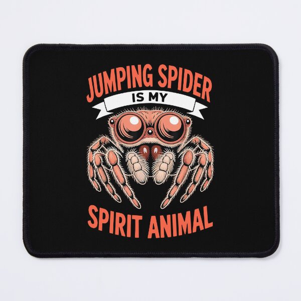 Item preview, Jumping Spider Is My Spirit Animal Cute Spider Lover Funny Arachnid designed and sold by phoebelevine.
