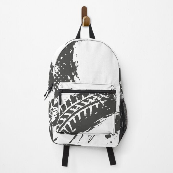 Item preview, A strong negative-space graphic with tire-track fragments and splashed energy that works as both art print and t-shirt design. designed and sold by Dejbar.