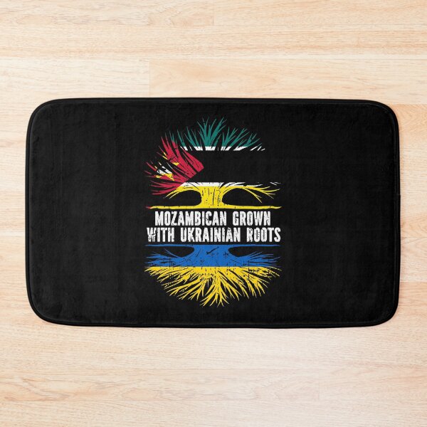 Item preview, Mozambican Grown with Ukrainian Roots Flag designed and sold by CosmoKitsch.
