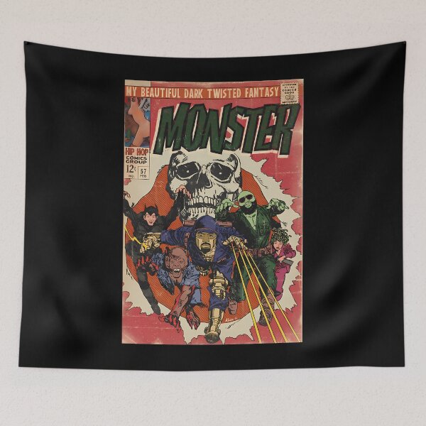 Item preview,  Kanye West - Monster Comic Book Parody designed and sold by Print Haven.