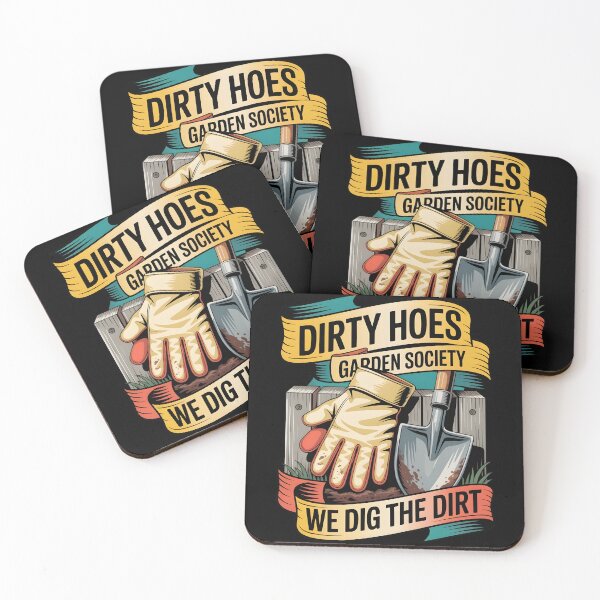 Item preview, Retro 50s Seed Packet Style Dirty Hoes Garden Society designed and sold by 404wearpl.