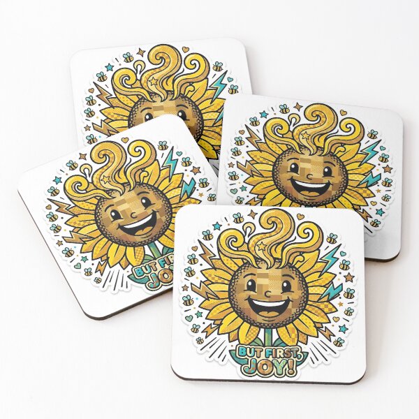 Item preview, Sunflower Pop Art Bold Colorful Floral Nature Sticker designed and sold by Poppy Volt.