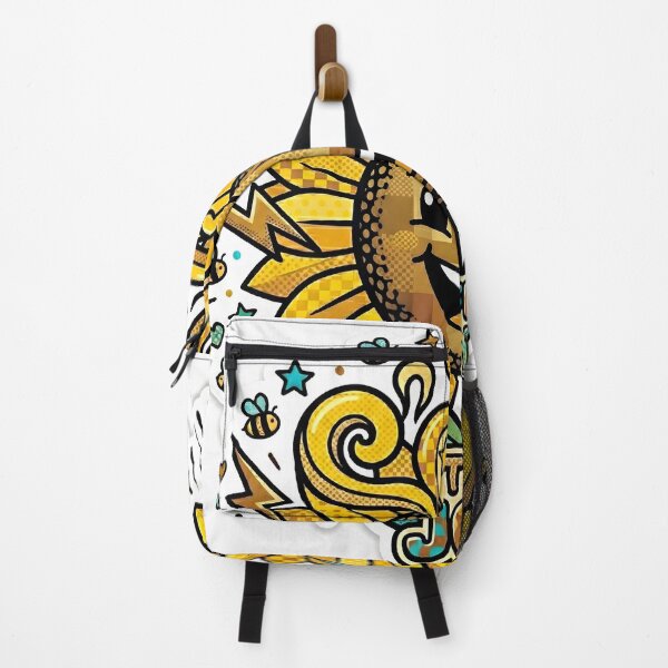 Item preview, Sunflower Pop Art Bold Colorful Floral Nature Sticker designed and sold by Poppy Volt.