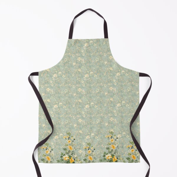 Item preview, Yellow summer flowers border designed and sold by Margaret Kalms.
