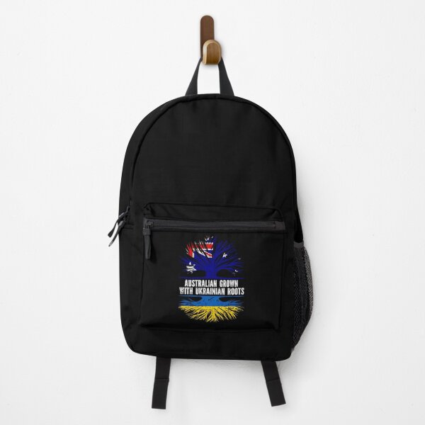Item preview, Australian Grown with Ukrainian Roots Flag designed and sold by CosmoKitsch.