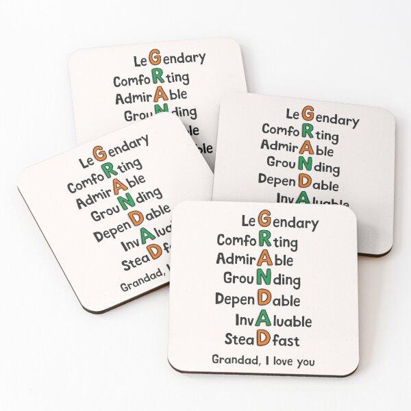 Item preview, Cute Grandad Fathers Day Text Design designed and sold by TeePee Creations.
