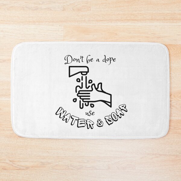 Item preview, Funny Wash Hands Use Soap Quote Design designed and sold by DesignsVault.