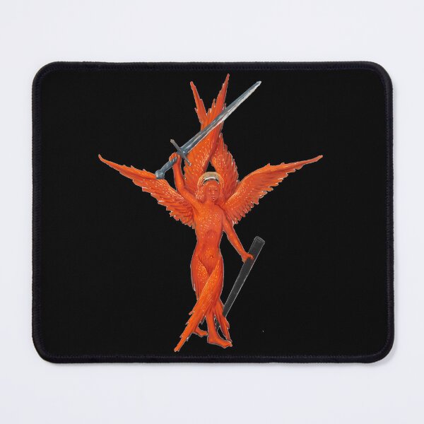 Item preview, Gothic Flaming Seraphim Angel With Sword designed and sold by bsoguvemm41.