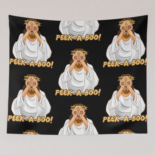 Item preview,  Peek-A-Boo Jesus Funny Christian Faith Jesus Lover designed and sold by phoebelevine.