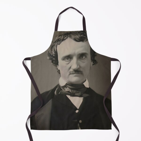Item preview, Annie Daguerreotype, Edgar Allan Poe, circa 1849 iconic portrait black and white vintage photographic art print designed and sold by Astrid Arkhangelsky.