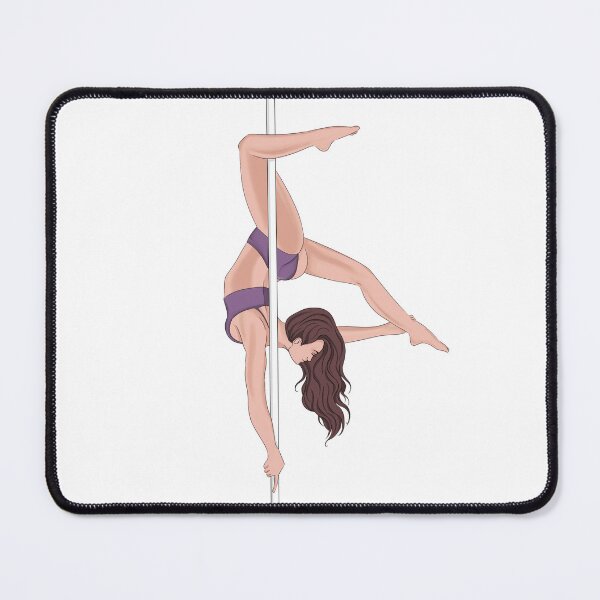 Item preview, Strong & Graceful - Pole Dance Empowerment Illustration designed and sold by luvrest.