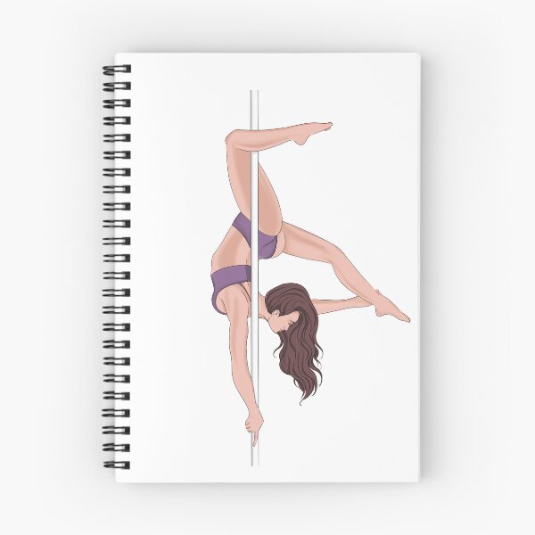 Item preview, Strong & Graceful - Pole Dance Empowerment Illustration designed and sold by luvrest.