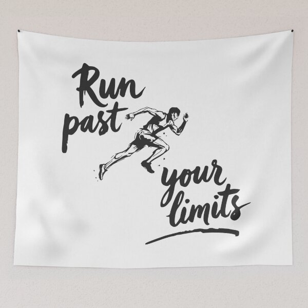 Item preview, Run Past Your Limits designed and sold by KiwyStudio.