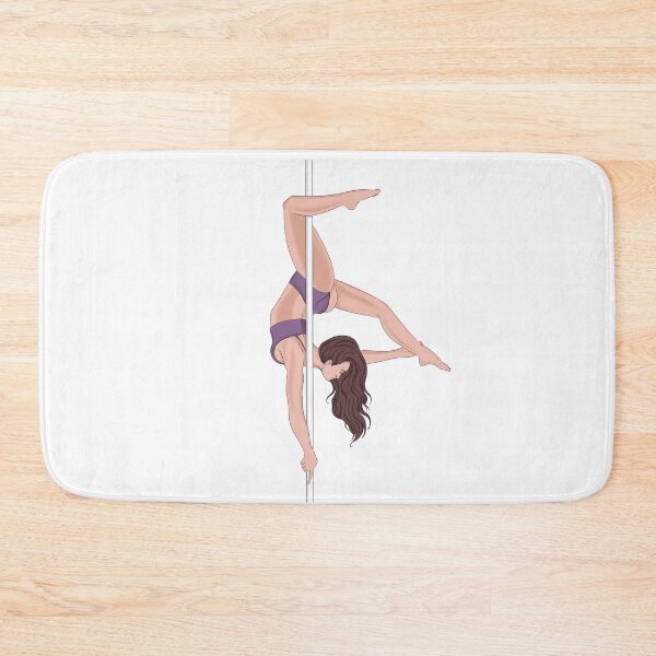 Item preview, Strong & Graceful - Pole Dance Empowerment Illustration designed and sold by luvrest.