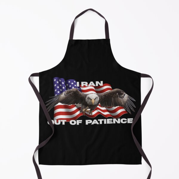 Item preview, Iran Out Of Patience - USA Patriotic Series designed and sold by Mission Ready.