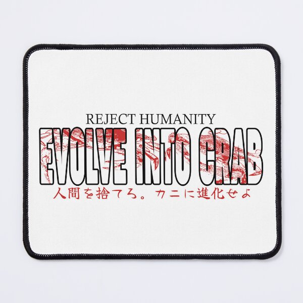 Item preview, Reject Humanity Evolve Into Crab designed and sold by VintageMedatsu.