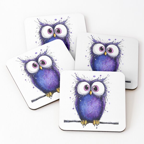 Item preview, "Hootie Cutie-01" designed and sold by Whimsical-Fun.
