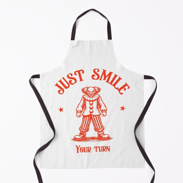 Item preview, Evil Clown Minimal – Dark Circus Illustration designed and sold by KiwyStudio.