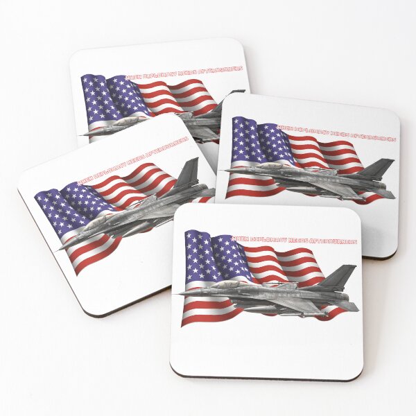 Item preview, F-16 Fighting Falcon - When Diplomacy Needs Afterburners designed and sold by Mission Ready.